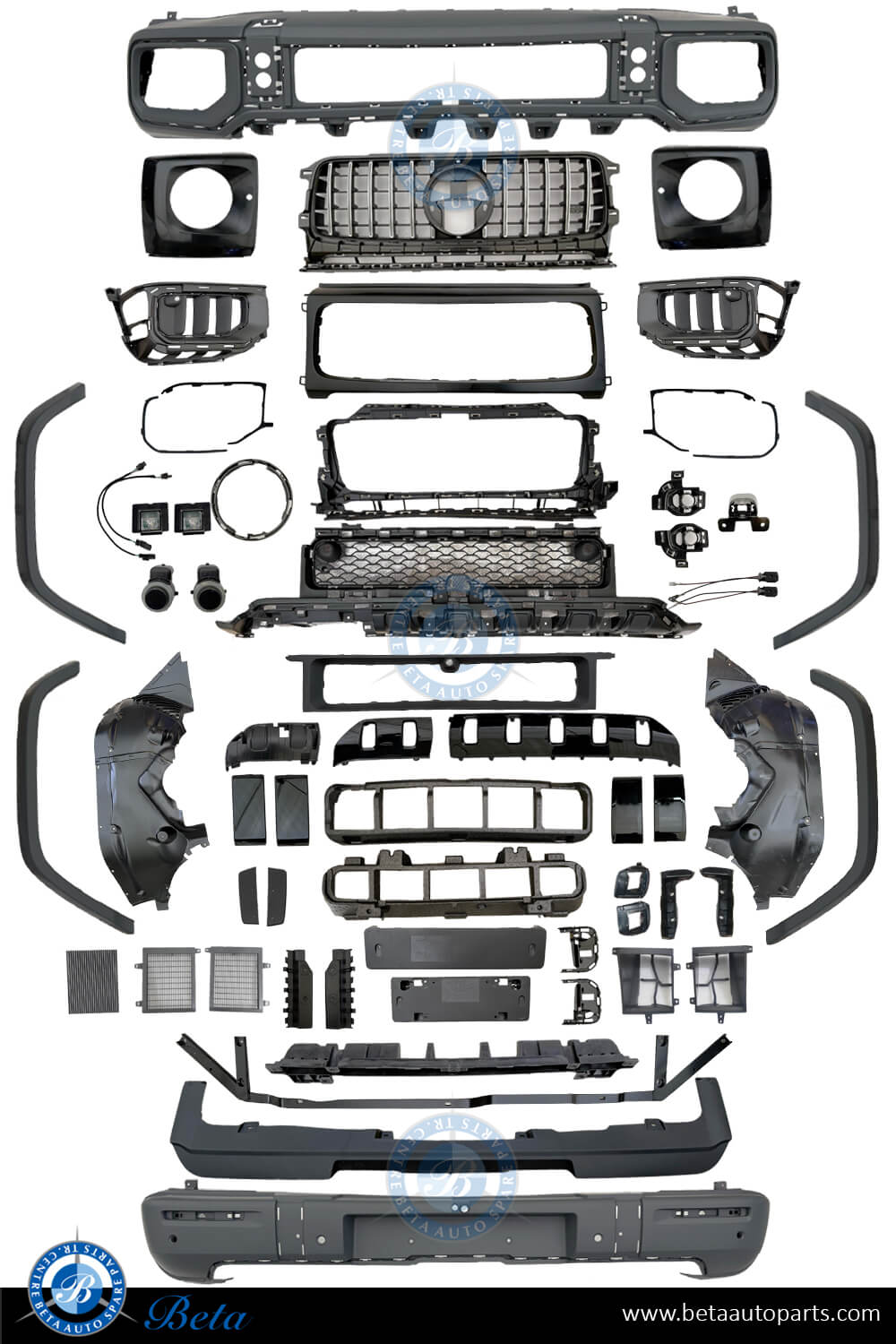 Mercedes G-Class W463 Body kit Upgrade to 2015 AMG G63 Look Mercedes G-Class W463 Body kit Upgrade to 2015 AMG G63 Look